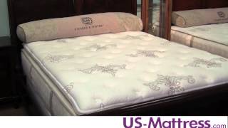 Stearns \u0026 Foster Suzette Luxury Plush Euro Pillowtop Mattress