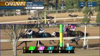 Oaklawn Park February 5, 2026 The 38th Running of FIFTH SEASON STAKES