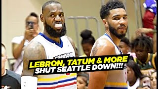 LeBron James & Jayson Tatum SHUT DOWN SEATTLE!! Dejounte Murray & Paolo Banchero & More!