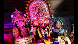 YAKSHAGANA  MAHASHAKTI  VEERBADRA BY MOGAVEERA MAHAJANA SEVA SANGHA BAGWADI HOBALI