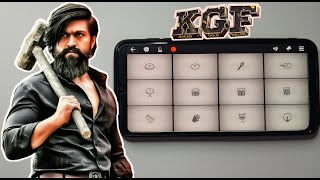 KGF Theme Music Remake on Walk Band |Android Melodies