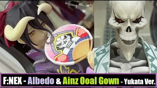 AA - F:NEX - Albedo \u0026 Ainz Ooal Gown - Yukata Ver (Overlord) アルベド - アインズ・ウール・ゴウン - 浴衣 ver (オーバーロード)