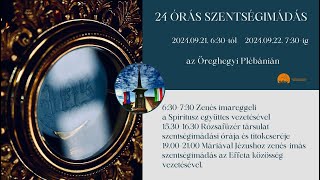 Szentmise -  24. évközi hét kedd- 2024.09.17. 18:00