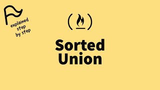 [STEP BY STEP] FreeCodeCamp - Sorted Union