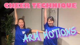 New Teacher登場♪チア大好き！テクニックをやってみよう！☆Arm Motions☆