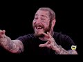 Post Malone Has His Brain Hacked By Spicy Wings  Hot Ones