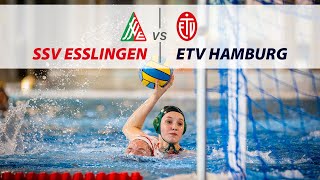 🟢🔴 [Wasserball Bundesliga Frauen] SSV Esslingen vs ETV Hamburg