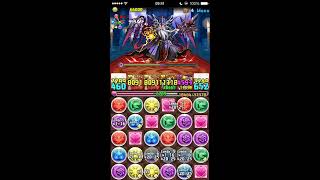 【 パズドラ 】〜極限ゴッドラッシュ！　神世界　絶地獄級〜　【 ハトホル 】Sランク