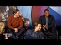Anthony Mackie making everyone die from laughter for 7 minutes