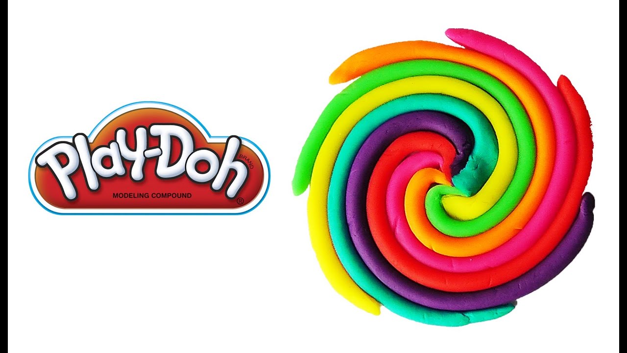 Play Doh Rainbow Swirl Youtube