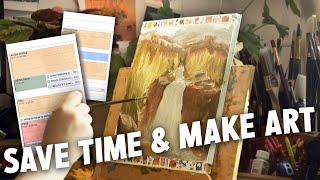 Healthy Productivity Tips for ARTISTS ✨ the low-stress way I grow my art business