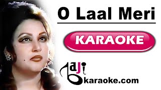 O Lal Meri Pat Rakhiyo - Video Karaoke - Noor Jahan - by Baji Karaoke Pakistani