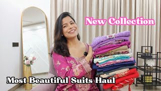 Latest Kurta Pant Dupatta Haul l Occasion and Party wear Suits l Dream Simple