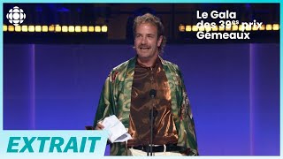 39es prix Gémeaux | Robin-Joël remporte le Prix Gémeaux du meilleur premier rôle masculin : comédie