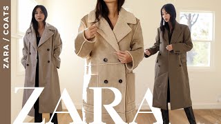 ZARA TRY ON HAUL |  WINTER COATS 2021