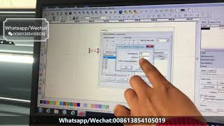 How to set Reverse in RD Laserwork software | Laser engraving parameter set