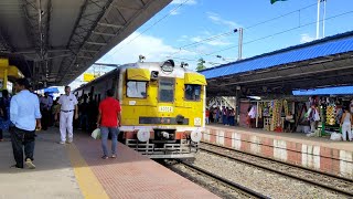 Sealdah Habra Local is Arriving On Platform No 2 at Barasat Railway Station || Indian Railways