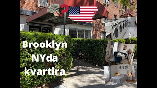 NY, BROOKYLNDA ARENDAGA OLINGAN 1XONALIK UY QANAQA? | ICHLARI VA NARXLARI BILAN | AMERIKADA YASHASH