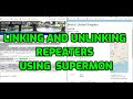 linking and unlinking repeaters using Supermon