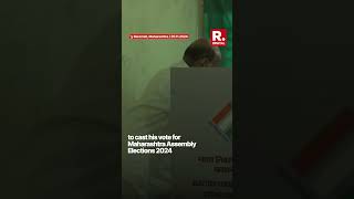 NCP-SP Chief Sharad Pawar Casts Vote In Baramati | Maharashtra Elections 2024