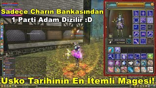 4ProQuiet - Usko Tarihinin En İtemli Magesi | Sadece Bankadan 1 Parti Adam Dizilir! | Knight Online