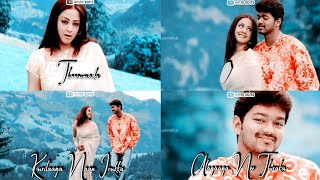 Alaguril Poothavale 💜 Song Whatsapp Status|| With Lyrics