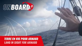 Terre en vue pour Arnaud | Vendée Globe 2024