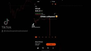Gitlab collapsed. #Gitlab #stocks