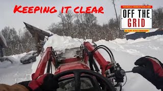 Winter Homestead Prep: Snow Plowing \u0026 Piling