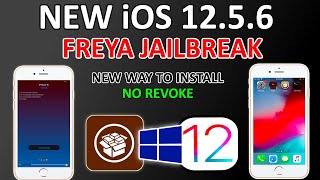 🔥 FIXED INSTALL New Freya Jailbreak iOS 12-12.5.6 for iPhone 5S/6/6+ iPad Mini 2/3 iPad Air 1