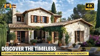 Discover the Timeless Charm and Elegance of a Rustic Mediterranean House - A Journey into Serenity