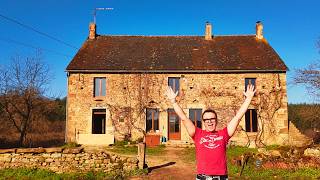 FINALLY Pouring the Concrete Floor in Our 200-Year-Old French Farmhouse #41