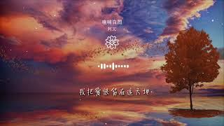 阿冗 - 喃喃自問『我把愛恨留在這天地』【動態歌詞Lyrics】