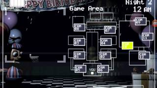 Five nights at freddy's 2 | Pappet and Foxy wins.