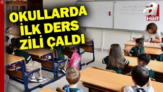 Okullarda İlk Ders Zili Çaldı! Öğrenciler Sınıfa Koştu l A Haber