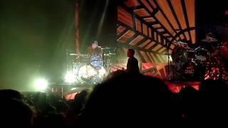 Panic! At The Disco   Crazy Genius & Brendon Urie Drumming  Live 2014   2017 fans cam