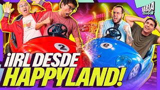 IRL PELADO CONOCE HAPPYLAND | ¿Quién GANARÁ MÁS PREMIOS? | Habla Good