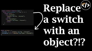 Replace Switch Statement with Object - Code Quickie #7