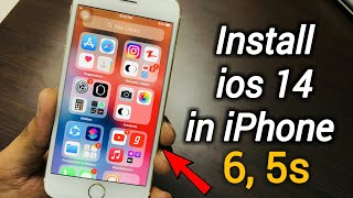 How to Update iPhone 6 on ios 14 || How to Install ios 14 Update on  iphone 6 and 5s🔥🔥||
