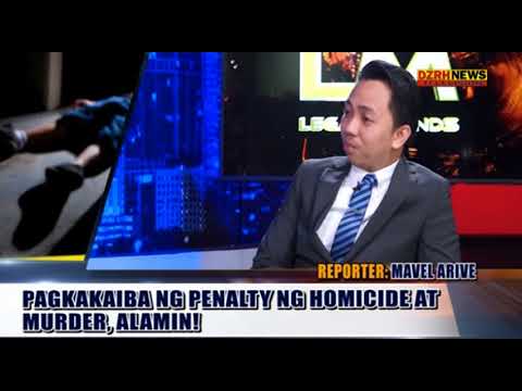 What is the penalty for homicide in the Philippines?