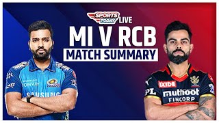 IPL 202 : RCB win last-ball thriller after AB de Villiers and Harshal fire vs MI | Sports Today