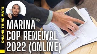 How to file MARINA COP Renewal using  MISMO – 2022 (Certificate of Proficiency)