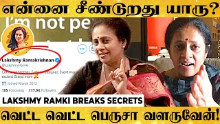 'Twitter-ல சண்டைபோடுறதே எனக்கு வேலையா போச்சு!' Lakshmy Ramakrishnan Reveals - Latest Interview