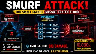 🚨 SMURF ATTACK Explained in Under 2 Minutes! 💀🌐
