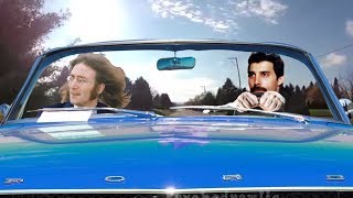 Freddie Mercury Learns to Drive with John Lennon