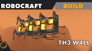 Robocraft: TH3 W4LL a Triforced, Electroplated, SMG, Copter Build