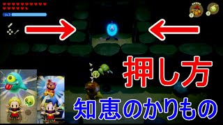 ゼルダの伝説【知恵のかりもの】墓の中ギーニLv2幽霊ぬいぐるみ入手場所スイッチ押す攻略実況