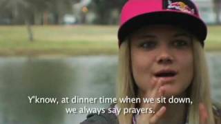 Ashley Fiolek book trailer--The importance of faith