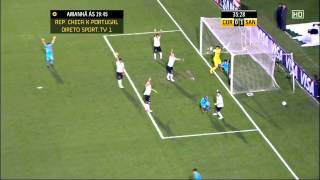 Corinthians 1 vs Santos 1 - Neymar - Copa Libertadores de América 2012 HD