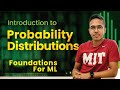Foundations for Machine Learning | Probability Distributions [Lecture 14]